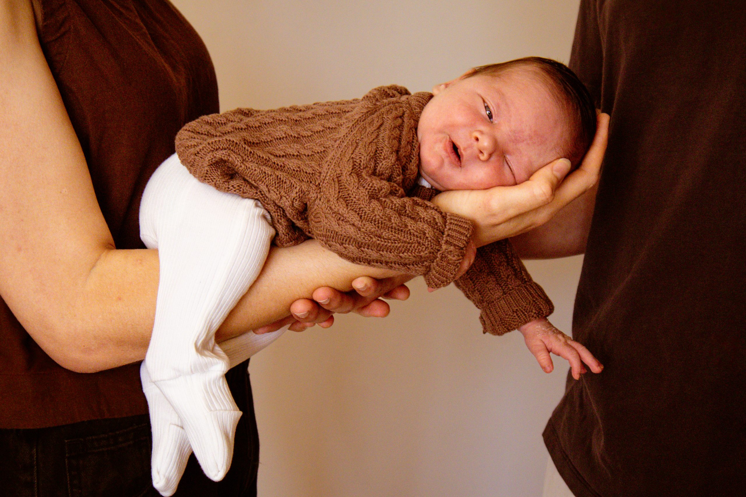 Professional baby photography photoshoot close up portrait
